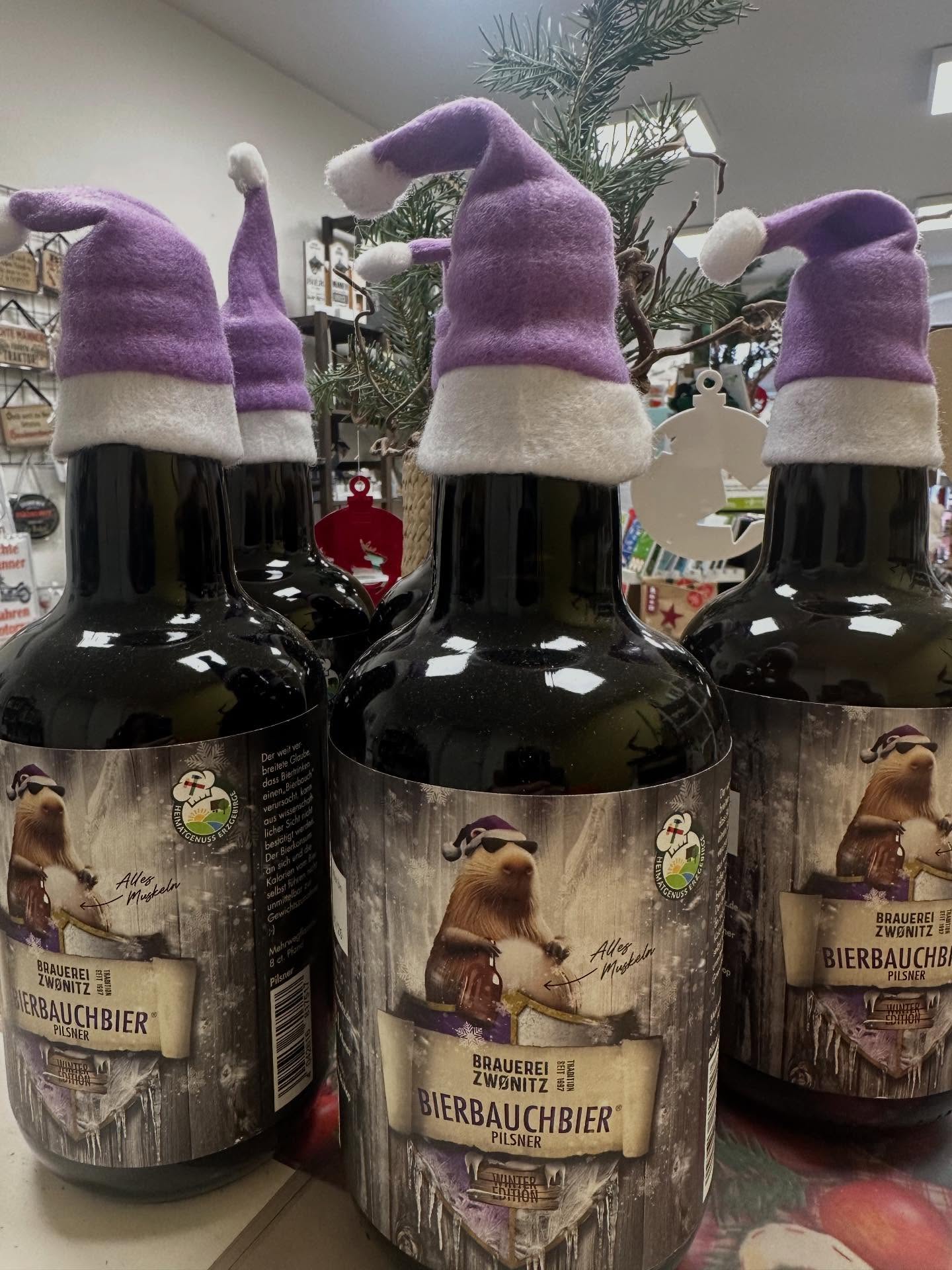 Zwönitzer Bierbauchbier Winteredition - für kalte Tage, gemütliche Abende und echte Genießer. Ein Bier, das Herz und Bauch gleichermaßen wärmt. Ab sofort im Glücksfall erhältlich.